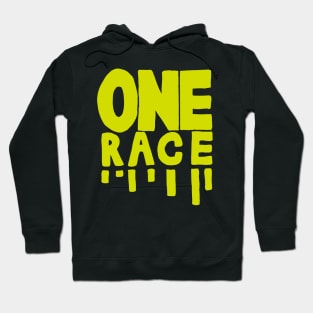 One Race - Green Hoodie